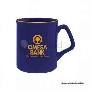 Custom Promotional 10 oz. Midnight Blue Titan Mug