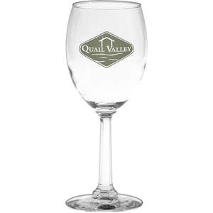 Custom Promotional 10 oz. Napa Valley Goblet W/ Optic Stem