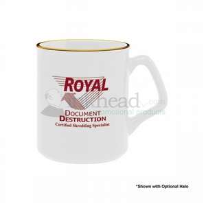Custom Promotional 10 oz. White Titan Mug