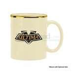 Promotional Classic Coffee Mugs - 11 oz. Almond Hampton Mug