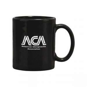 Custom Promotional 11 oz. Black Hampton Mug