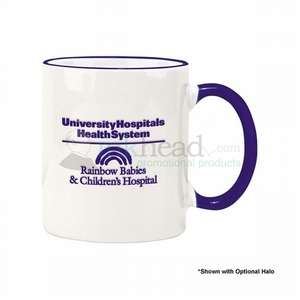 11 oz. Blue Duo-Tone Mug