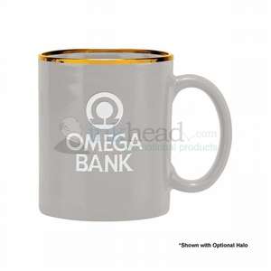 11 oz. Etched Gray Hampton Mug 