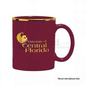 Custom Promotional 11 oz. Maroon Hampton Mug