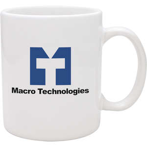 Custom Promotional 11 oz. White Hampton Mug