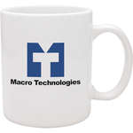 Logo Classic Coffee Mugs - 11 oz. White Hampton Mug