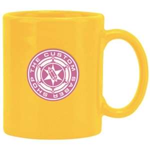Custom Promotional 11 oz. Yellow Hampton Mug