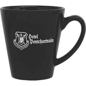 12 oz. Black Cafe Mug
