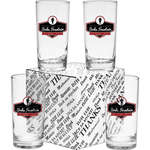Wholesale Beverage Glasses - 12 oz. Deluxe Beverage Thank You (set of 4)