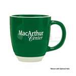Promotional Bistro Coffee Mugs - 12 oz. Etched Green Nations Mug
