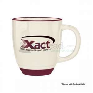 Custom Promotional 14 oz. Maroon Diplomat Mug