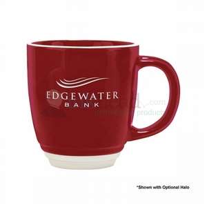 Custom Promotional 12 oz. Etched Maroon Nations Mug