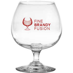 Custom Promotional 12 oz. Medium Brandy Snifter