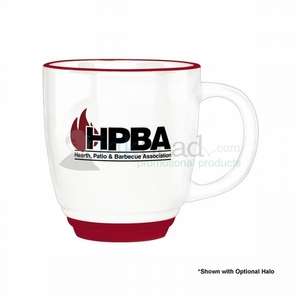 14 oz. Red Diplomat Duo Tone Mug