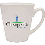 Custom Cafe Coffee Mugs - 12 oz. White Cafe Mug