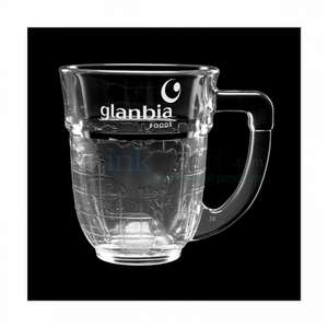Custom Promotional 12 oz. Etched World Cup Mug