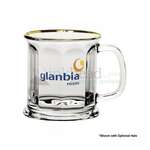 Wholesale Glass Coffee Mugs - 13 oz. Clear Optic Presidential Mug