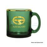 Business Glass Coffee Mugs - 13 oz. Juniper Glass Coffee Mug