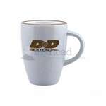 Logo Coffee Mugs - 13 oz. Light Blue Speckled Taza Mug