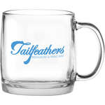 Promotional Glass Coffee Mugs - 13 oz. Nordic Glass Coffee Mug