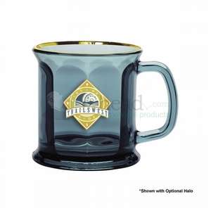 Custom Promotional 13 oz. Pacific Blue Optic Presidential Mug