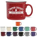 Promotional Camper Coffee Mugs - 14 oz. Black Camper Mug
