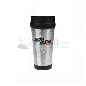 Custom Promotional 14 oz. Casino Steel City Stainless Steel Tumbler Mug