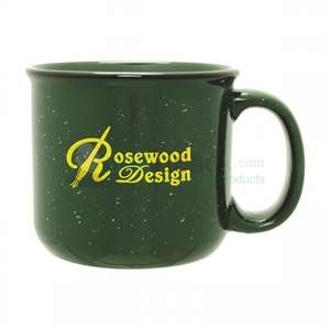 14 oz. Green Camper Mug
