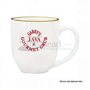 14 oz. Solid White Bistro Mug 