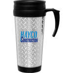 Business Travel Coffee Mugs - 14 oz. Steel City Tool Box Design Travel Mug