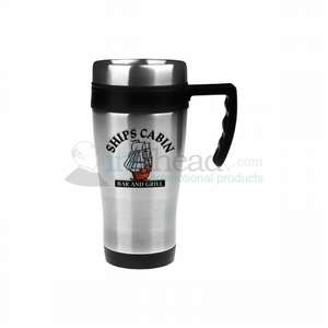 14 oz. Travel Mug Insulated With Plastic Liner