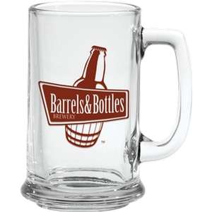 Custom Promotional 15 oz. Glass Tankard
