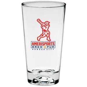 Custom Promotional 16 oz. Baseball Sport Beverage/Mixing Glass