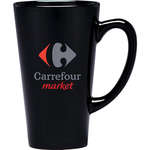 Logo Cafe Coffee Mugs - 16 oz. Black Cafe Grande Mug