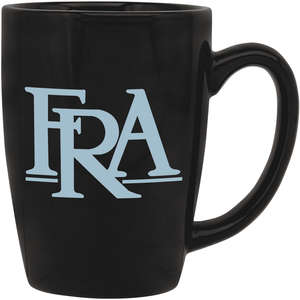 Custom Promotional 16 oz. Black Taza Mug