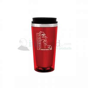16 oz. Caboose Red Steel City Camino Tumbler Mug 