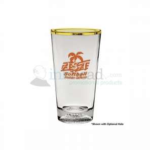 Custom Promotional 16 oz. Football Sport Beverage/Mixing Glass
