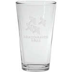 Promotional Beverage Glasses - 16 oz. Etched Beverage/Mixing Glass