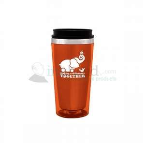 16 oz. Orange Steel City Camino Tumbler Mug 