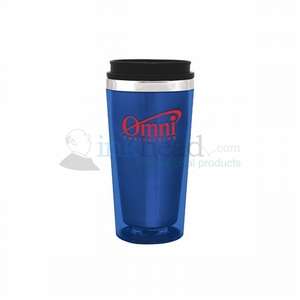 16 oz. Peacock Blue Steel City Camino Tumbler Mug 