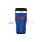 Logo Coffee Mugs - 16 oz. Peacock Blue Steel City Camino Tumbler Mug