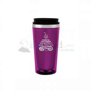 16 oz. Purple Steel City Camino Tumbler Mug 