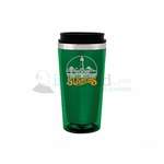 Wholesale Travel Coffee Tumblers - 16 oz. Shamrock Green Steel City Camino Tumbler Mug