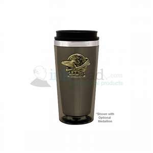 Custom Promotional 16 oz. Smoke Steel City Camino Tumbler Mug