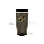 Custom Travel Coffee Tumblers - 16 oz. Smoke Steel City Camino Tumbler Mug
