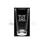 Customized Beverage Glasses - 16 oz. Etched Basketball Beverage/Mixing Glass
