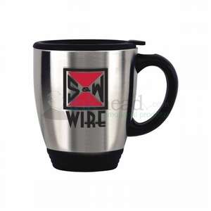 Custom Promotional 16 oz. Steel City Bistro Mug