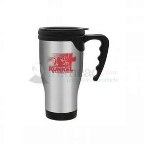 16 oz. Steel City Travel Mug W/Twist Lid