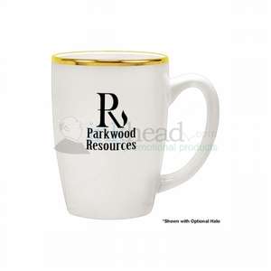 16 oz. White Taza Mug 
