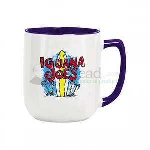 Custom Promotional 17 oz. Blue Duo Tone Noble Mug
